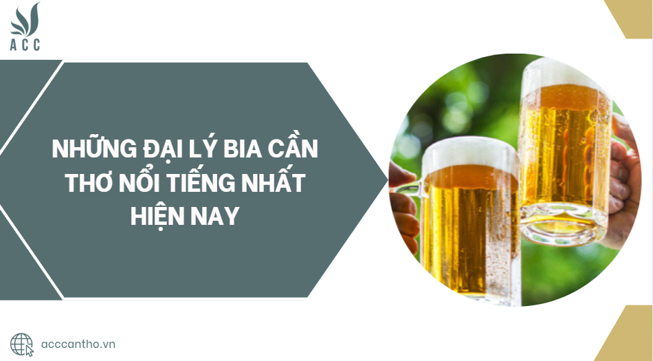 Những đại lý Bia Cần Thơ nổi tiếng nhất hiện nay