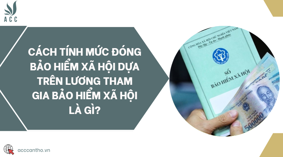 Cách tính mức đóng bảo hiểm xã hội dựa trên lương tham gia bảo hiểm xã hội là gì?