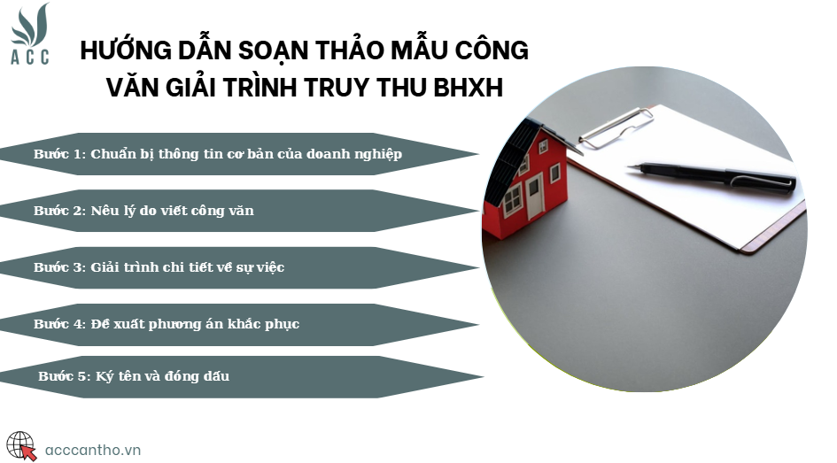 Hướng dẫn soạn thảo mẫu công văn giải trình truy thu BHXH