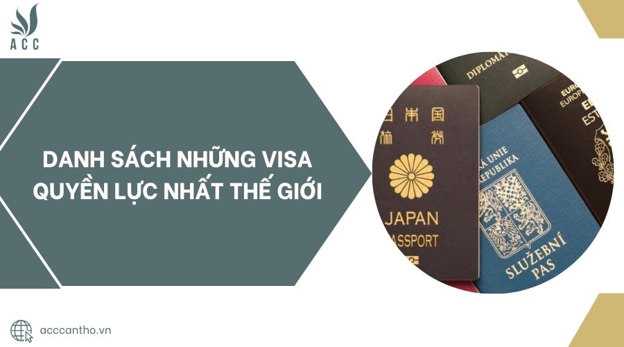 Danh sách những visa quyền lực nhất thế giới