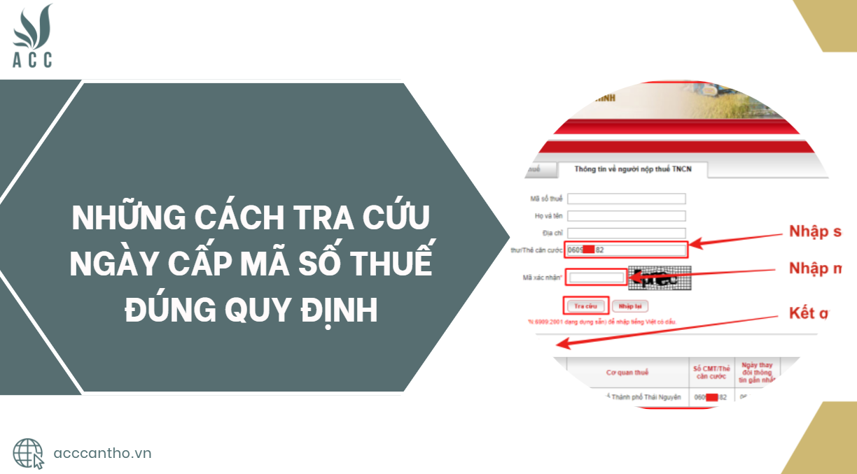 Những cách tra cứu ngày cấp mã số thuế đúng quy định.jpg