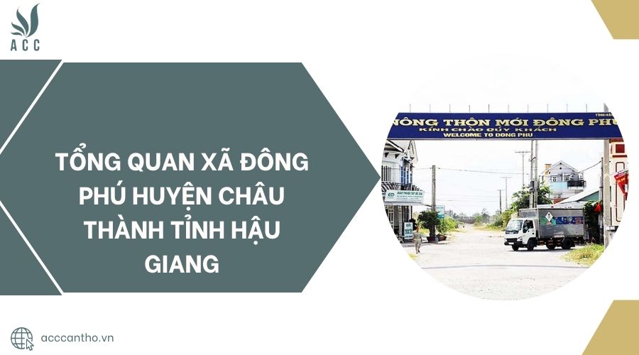Tổng quan Xã Đông Phú huyện Châu Thành tỉnh Hậu Giang