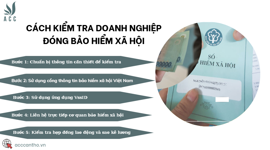 Cách kiểm tra doanh nghiệp đóng bảo hiểm xã hội