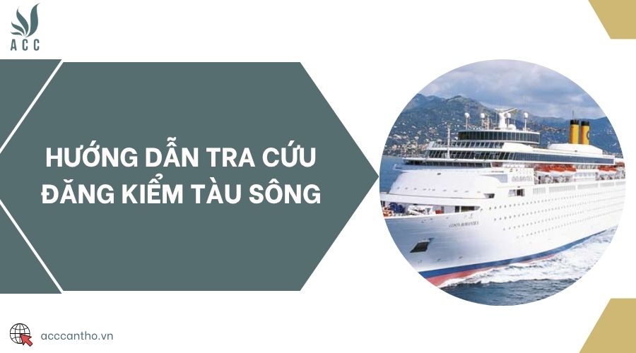 Hướng dẫn tra cứu đăng kiểm tàu sông