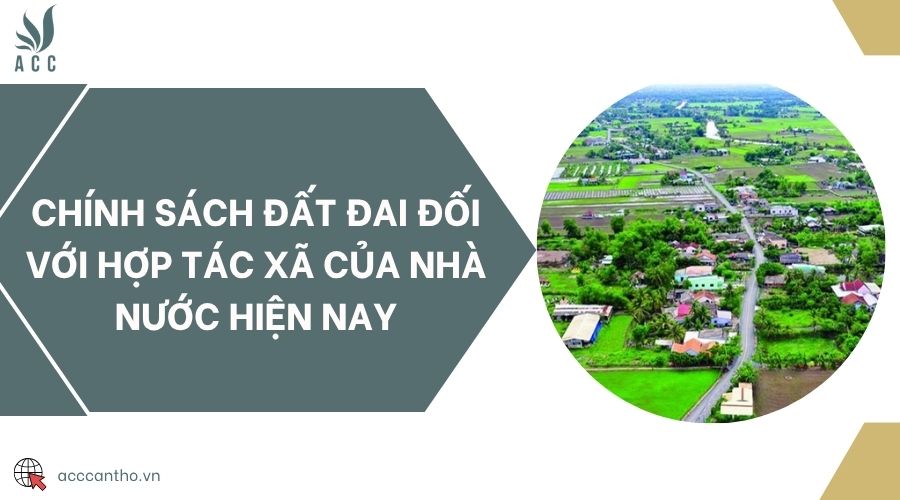 Chính sách đất đai đối với hợp tác xã của Nhà nước hiện nay