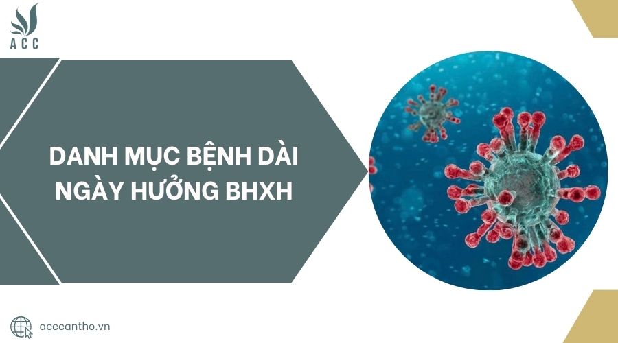 Danh mục bệnh dài ngày hưởng BHXH