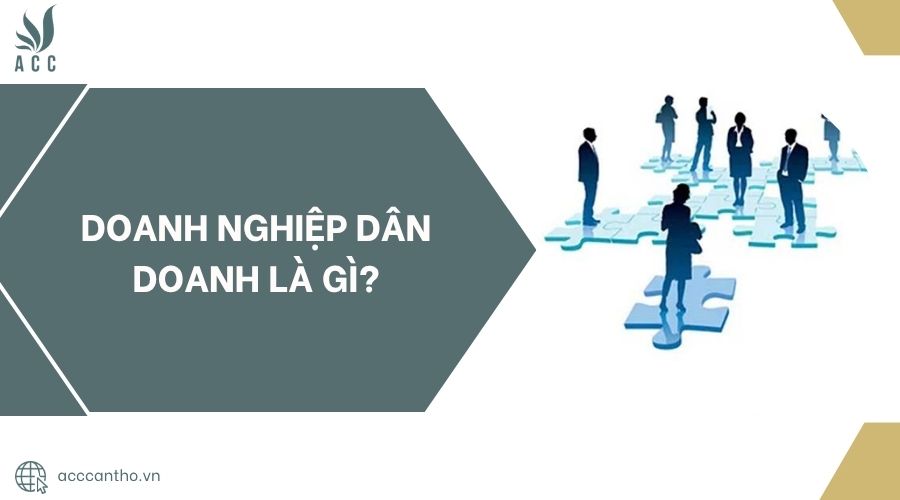 Doanh nghiệp dân doanh là gì?