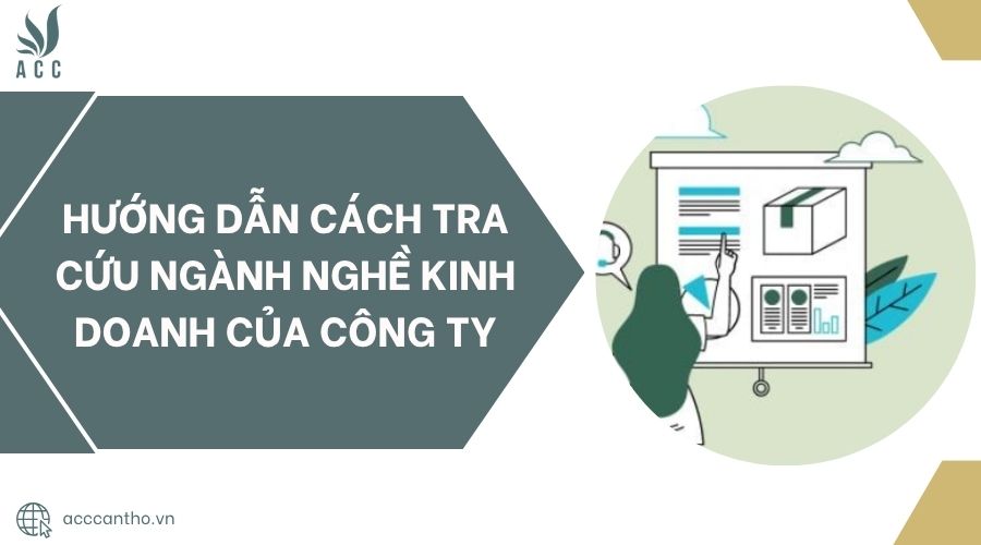Hướng dẫn cách tra cứu ngành nghề fv888 của công ty