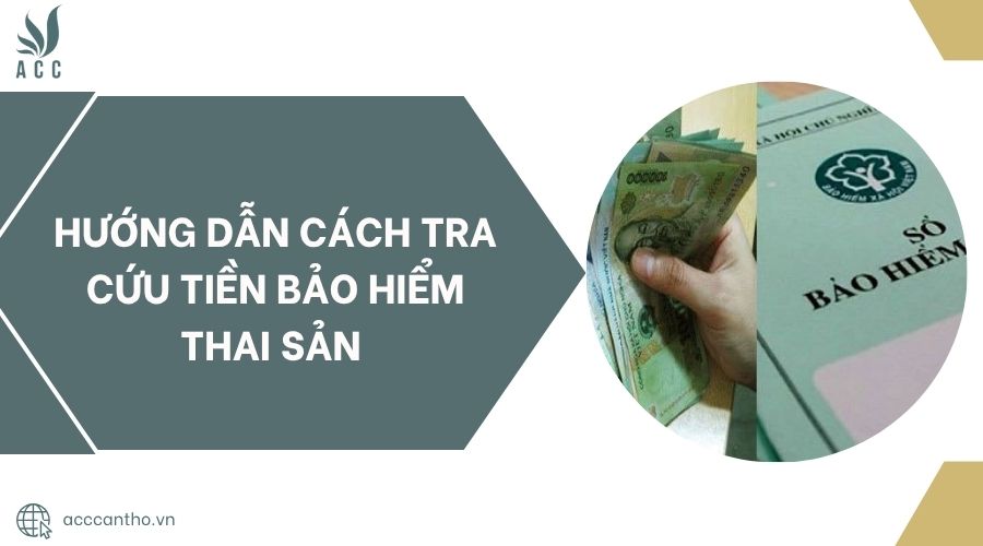 Hướng dẫn cách tra cứu tiền bảo hiểm thai sản 