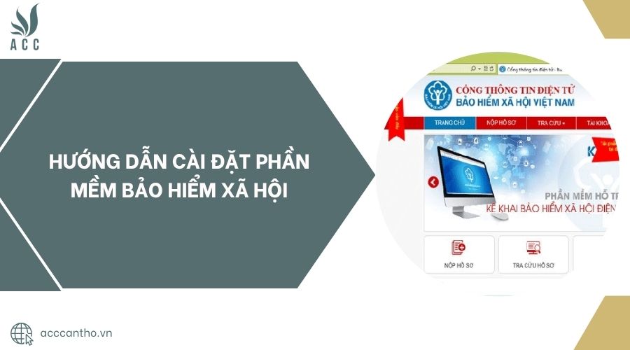 Hướng dẫn cài đặt phần mềm bảo hiểm xã hội