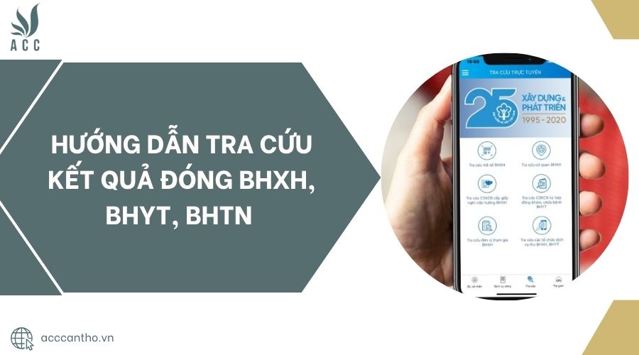 Hướng dẫn tra cứu kết quả đóng BHXH, BHYT, BHTN 