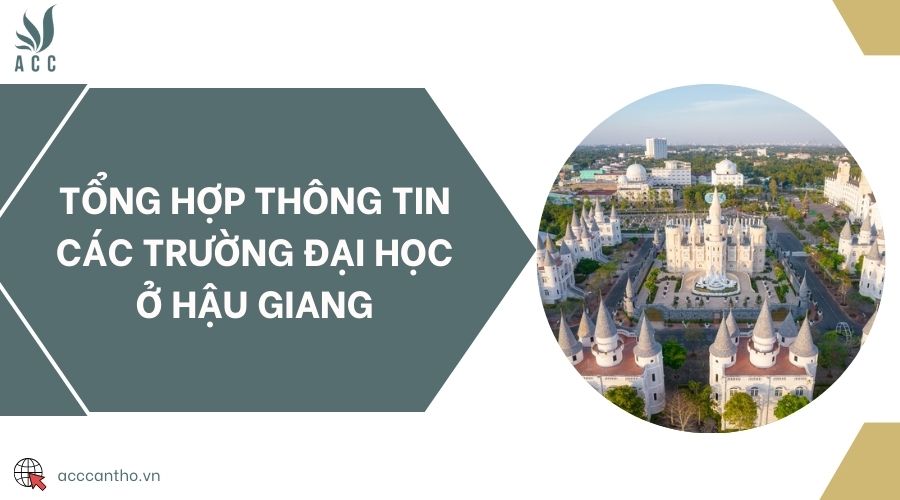 Tổng hợp thông tin các trường đại học ở Hậu Giang