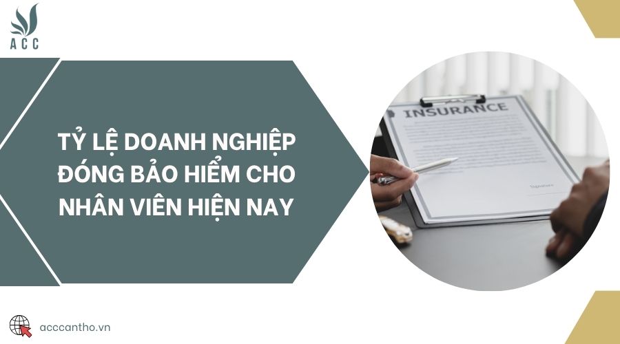 Tỷ lệ doanh nghiệp đóng bảo hiểm cho nhân viên hiện nay