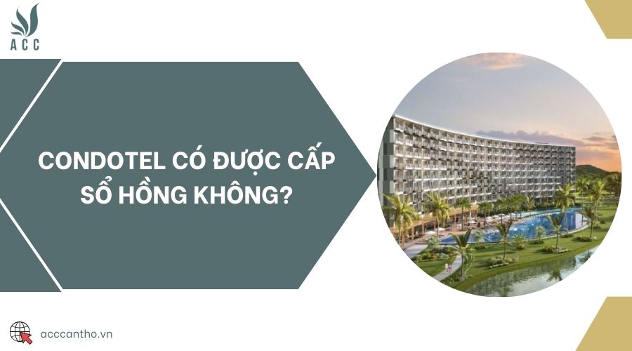Condotel có được cấp sổ hồng không?