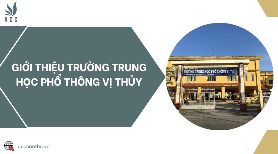 Giới thiệu Trường Trung học Phổ thông Vị Thủy