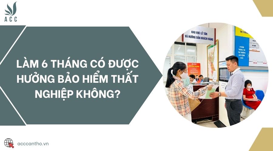 Làm 6 tháng có được hưởng bảo hiểm thất nghiệp không?