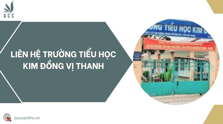 fv88 tài xỉu Trường Tiểu học Kim Đồng Vị Thanh