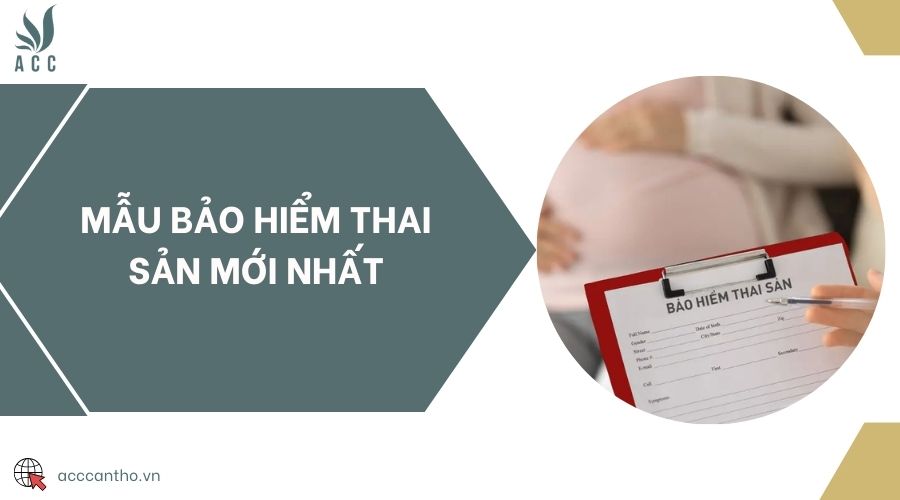 Mẫu bảo hiểm thai sản mới nhất