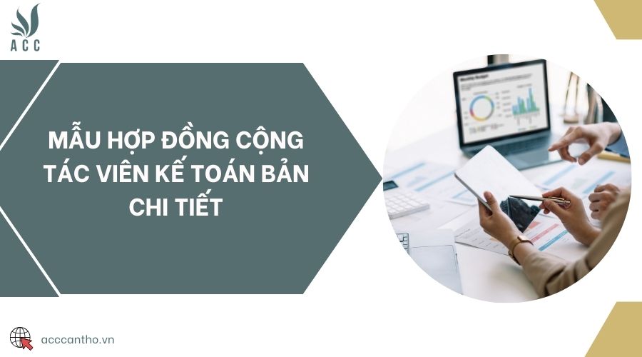 Mẫu hợp đồng cộng tác viên kế toán bản chi tiết