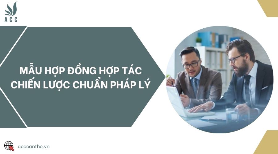 Mẫu hợp đồng hợp tác chiến lược chuẩn fv88 nhà cái
