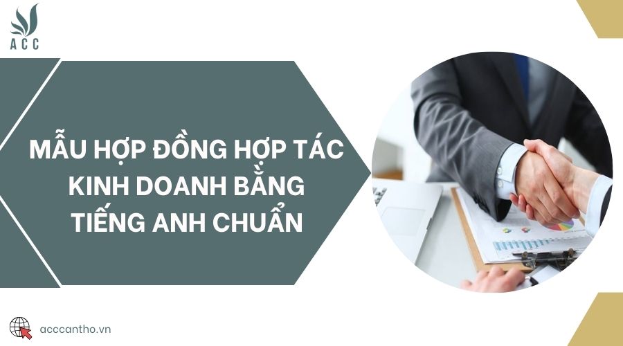 Mẫu hợp đồng hợp tác fv888 bằng tiếng Anh chuẩn