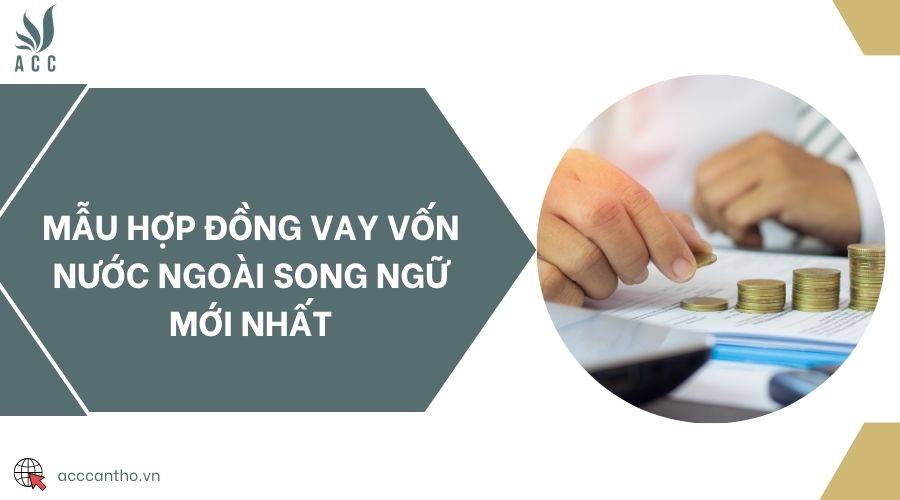 Mẫu hợp đồng vay vốn nước ngoài song ngữ mới nhất
