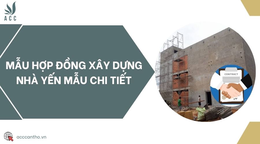 Mẫu hợp đồng fv88 vn nhà yến mẫu chi tiết