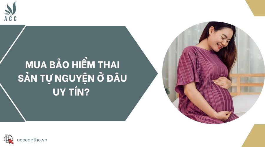 Mua bảo hiểm thai sản tự nguyện ở đâu uy tín? 