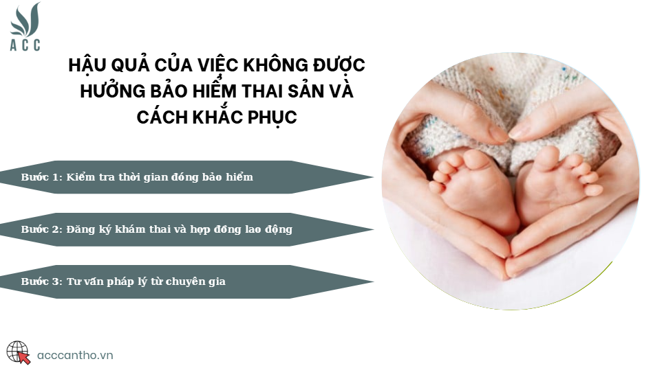 Hậu quả của việc không được hưởng bảo hiểm thai sản và cách khắc phục