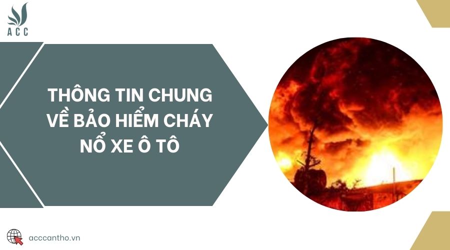 Thông tin chung về bảo hiểm cháy nổ xe ô tô