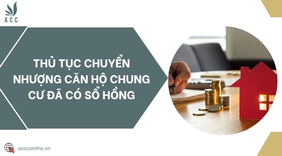 Thủ tục chuyển nhượng căn hộ chung cư đã có sổ hồng