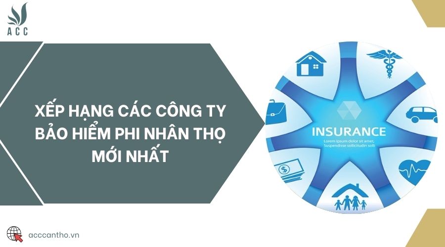 Xếp hạng các công ty bảo hiểm phi nhân thọ mới nhất