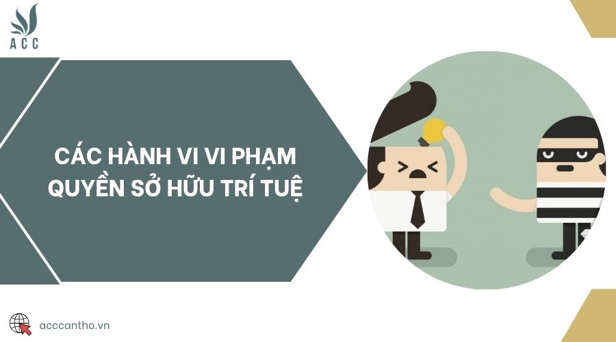 Các hành vi vi phạm quyền sở hữu trí tuệ