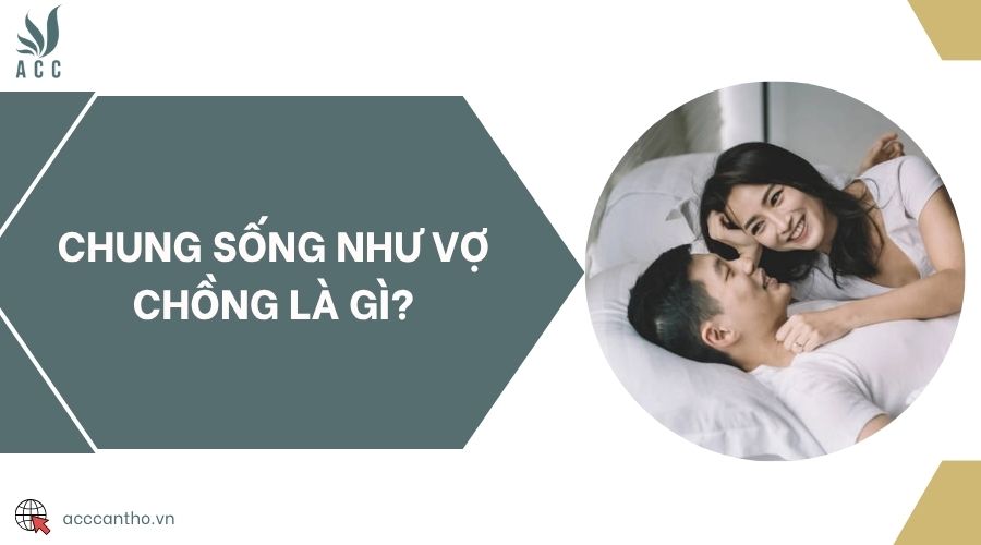 Chung sống như vợ chồng là gì?