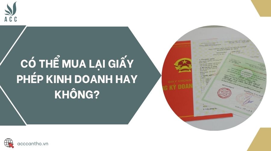 Có thể mua lại giấy phép fv888 hay không?
