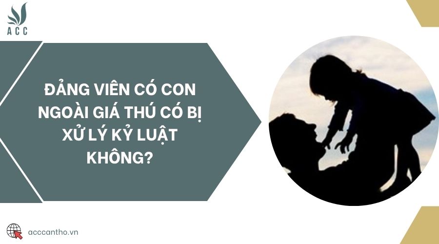 Đảng viên có con ngoài giá thú có bị xử lý kỷ luật không?