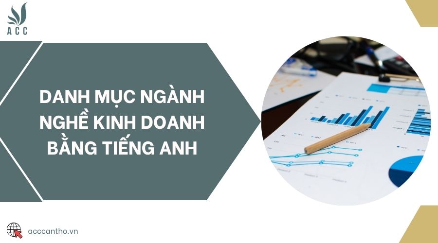 Danh mục ngành nghề fv888 bằng tiếng Anh