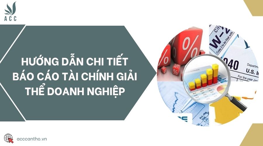Hướng dẫn chi tiết báo cáo tài chính giải thể doanh nghiệp