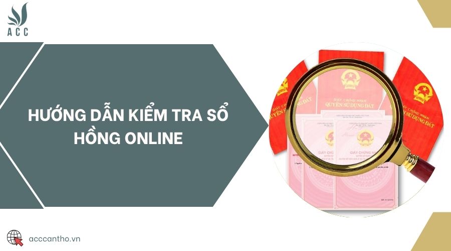 Hướng dẫn kiểm tra sổ hồng online