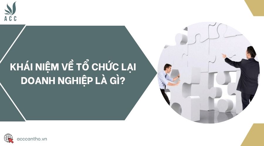 Khái niệm về tổ chức lại doanh nghiệp là gì?