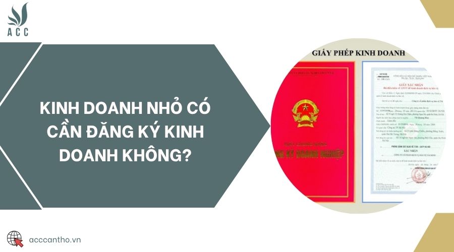 Kinh doanh nhỏ có cần đăng ký fv888 không?