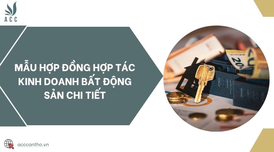 Mẫu hợp đồng hợp tác fv888 bất động sản chi tiết