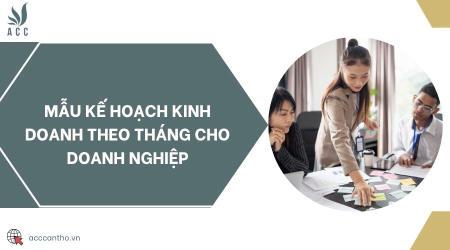 Mẫu kế hoạch fv888 theo tháng cho doanh nghiệp