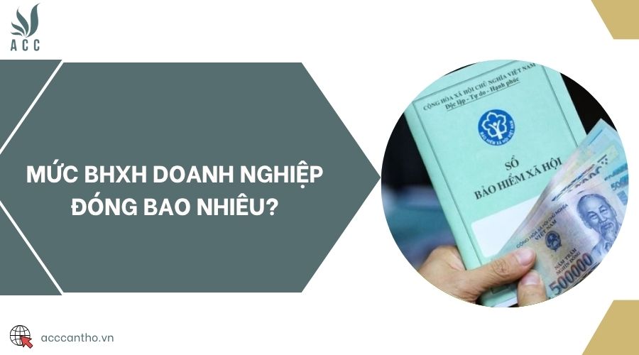 Mức BHXH doanh nghiệp đóng bao nhiêu?