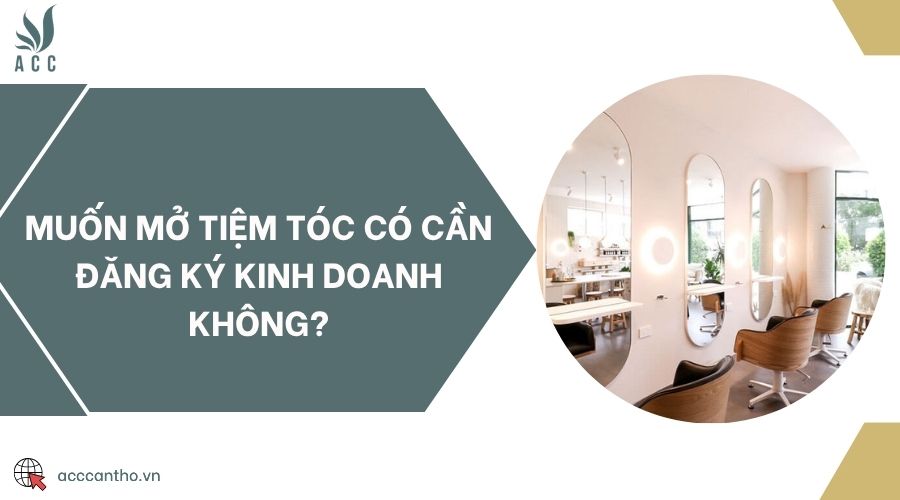 Muốn mở tiệm tóc có cần đăng ký fv888 không?
