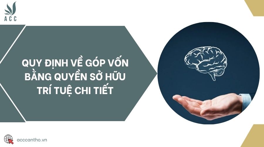 Quy định về góp vốn bằng quyền sở hữu trí tuệ chi tiết