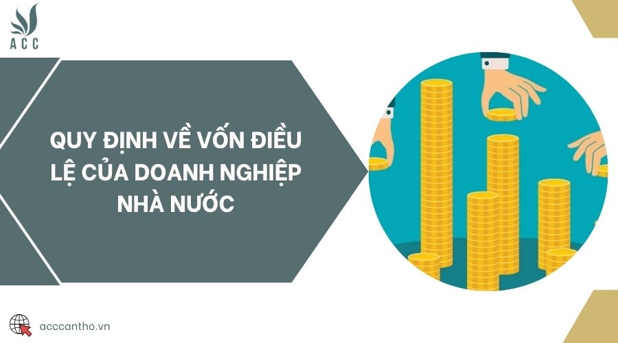 Quy định về vốn điều lệ của doanh nghiệp nhà nước