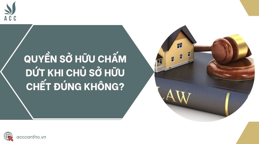 Quyền sở hữu chấm dứt khi chủ sở hữu chết đúng không?