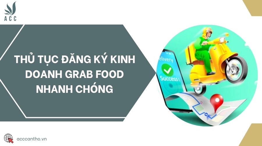 Thủ tục đăng ký fv888 Grab Food nhanh chóng