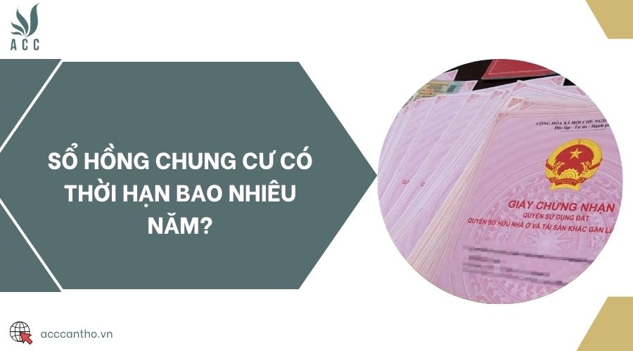 Sổ hồng chung cư có thời hạn bao nhiêu năm?